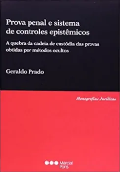 Picture of Book Prova Penal e Sistema de Controles Epsitêmicos