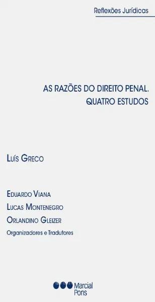 Imagem de As Razões do Direito Penal Quatro Estudos