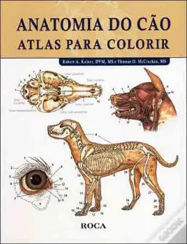 Imagem de Anatomia do Cão - Atlas para Colorir