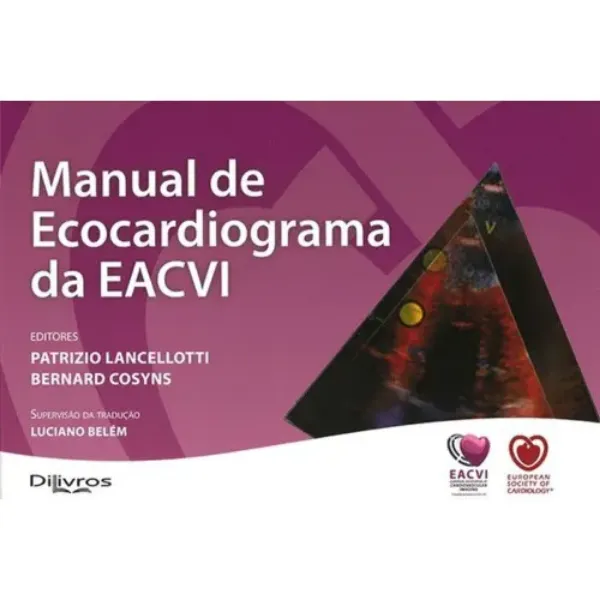 Imagem de Manual de Ecocardiograma da EACVI