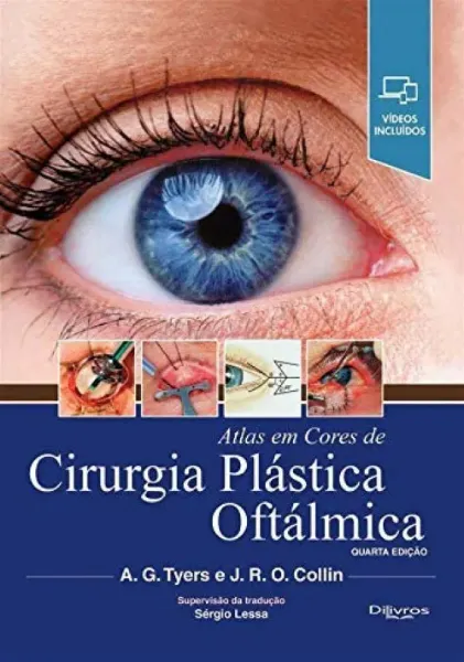 Imagem de Atlas em Cores de Cirurgia Plástica Oftálmica