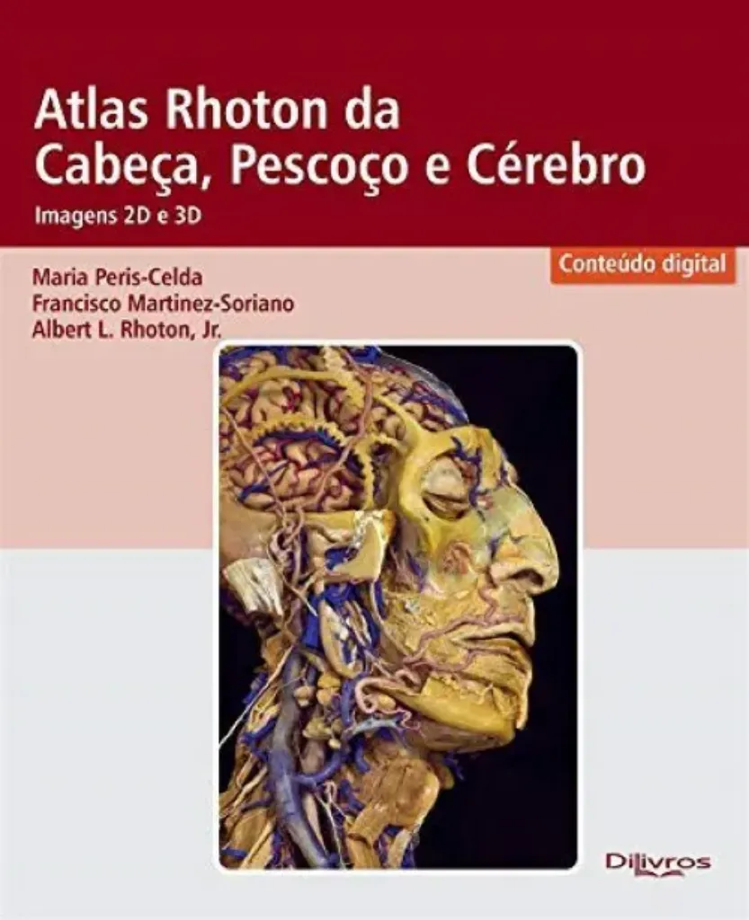 Imagem de Atlas Rhoton da Cabeça, Pescoço e Cérebro Imagen 2D e 3D