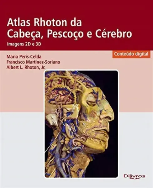 Imagem de Atlas Rhoton da Cabeça, Pescoço e Cérebro Imagen 2D e 3D