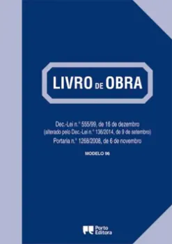 Picture of Book Livro de Obra - Modelo 96