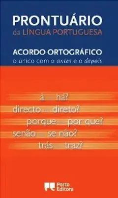 Imagem de Prontuário da Língua Portuguesa - Acordo Ortográfico