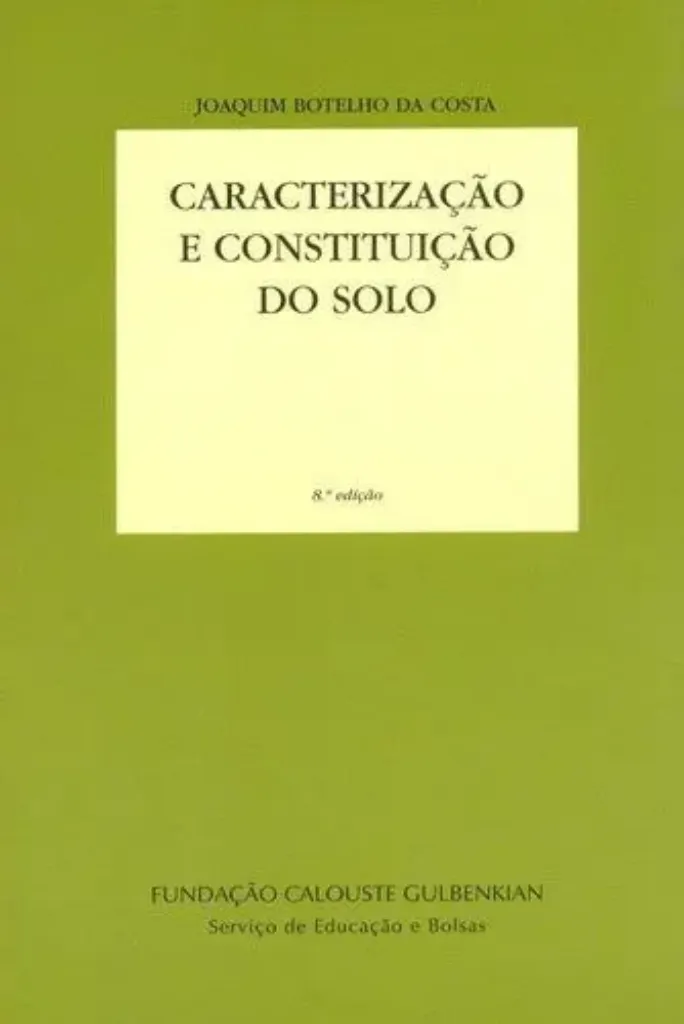 Imagem de Caracterização e Constituição do Solo