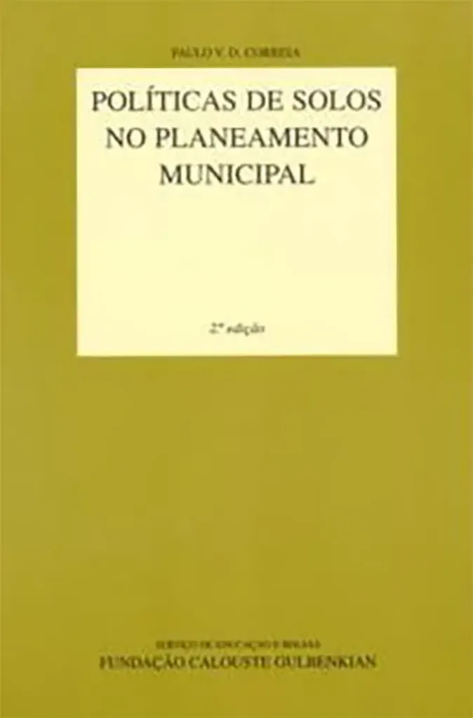 Imagem de Políticas de Solos no Planeamento Municipal
