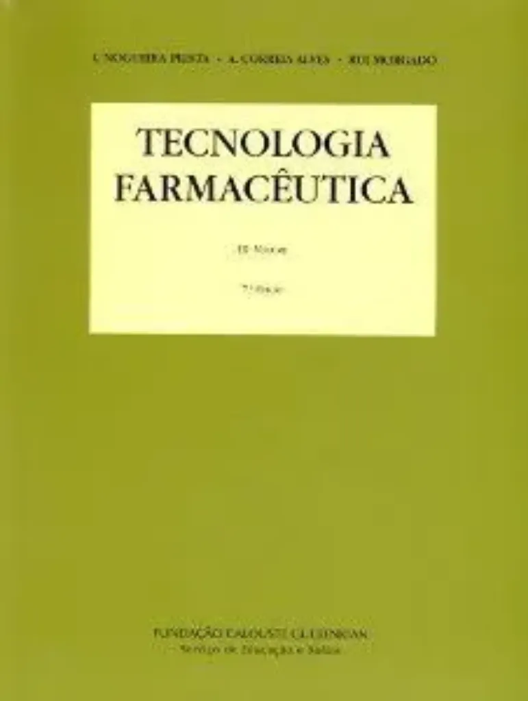 Imagem de Tecnologia Farmacêutica Vol. III