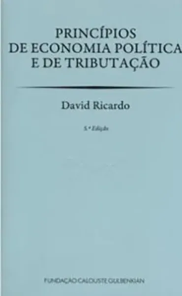 Imagem de Princípios de Economia Política Tributação
