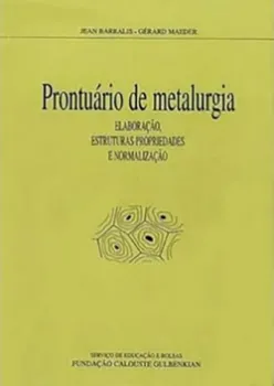 Picture of Book Prontuário de Metalurgia
