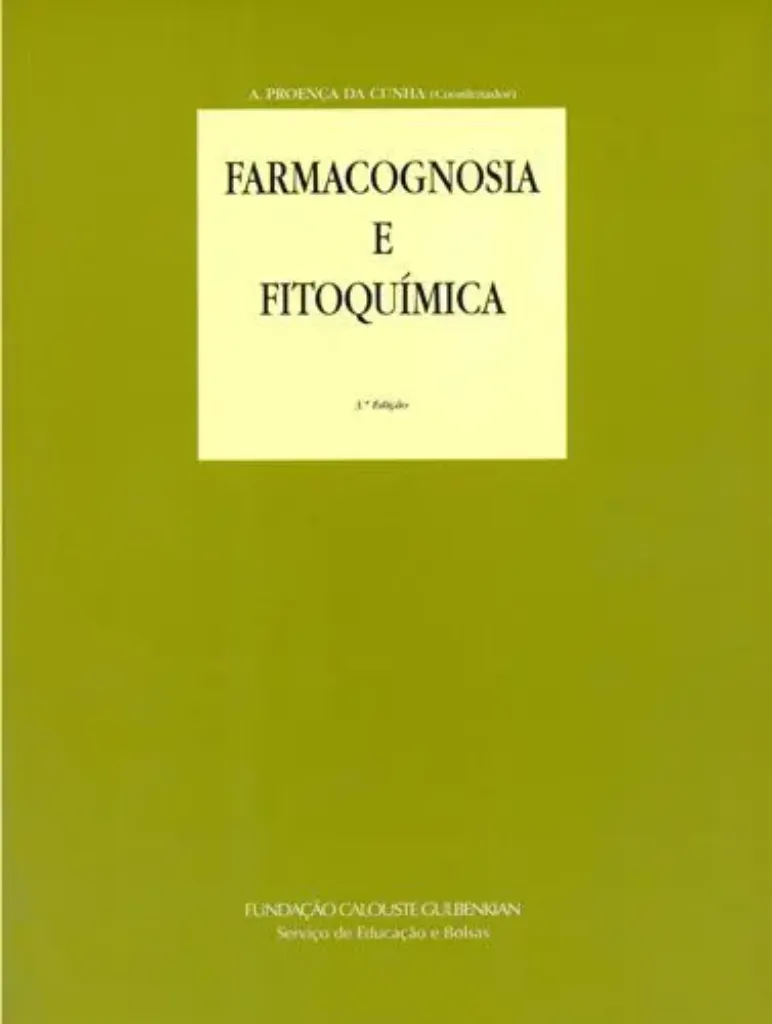 Imagem de Farmacognosia e Fitoquímica