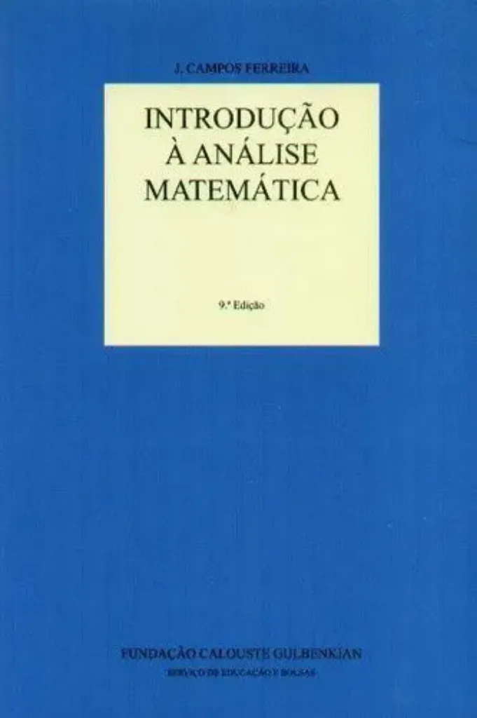 Imagem de Introdução à Análise Matemática