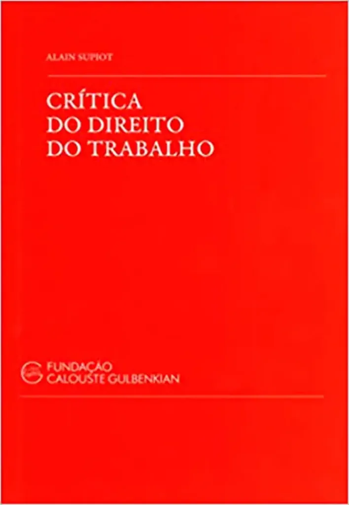 Imagem de Crítica do Direito do Trabalho