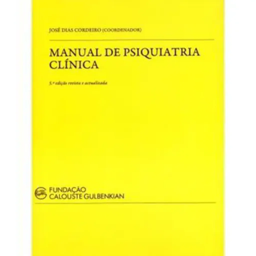 Imagem de Manual de Psiquiatria Clínica de José Dias Cordeiro