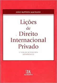 Picture of Book Lições de Direito Internacional Privado