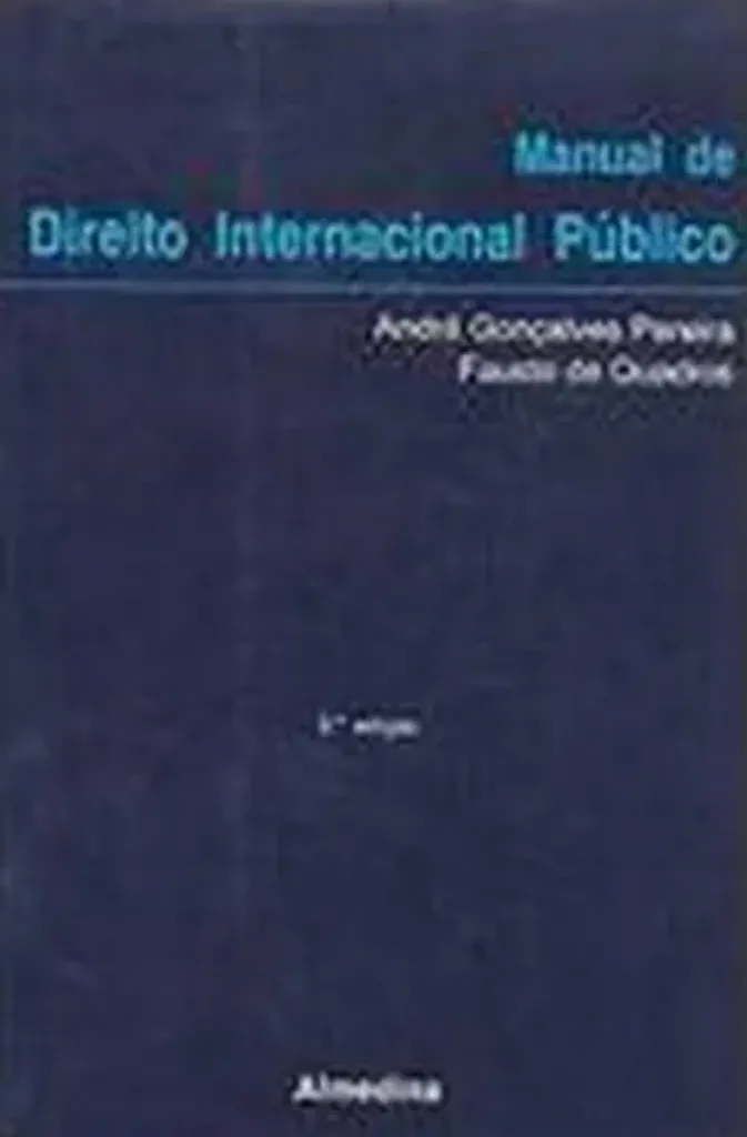 Imagem de Manual de Direito Internacional Público