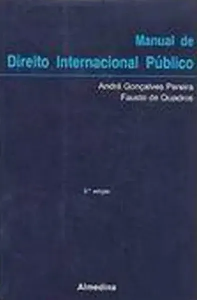 Imagem de Manual de Direito Internacional Público