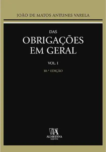 Imagem de Das Obrigações em Geral Vol. I