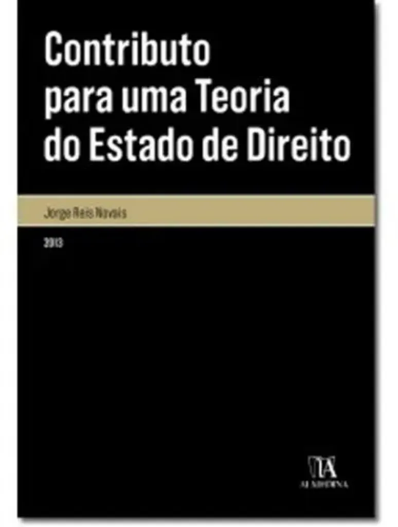 Imagem de Contributo para Uma Teoria do Estado de Direito