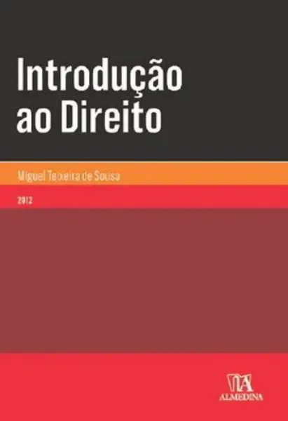 Imagem de Introdução ao Direito de Miguel Teixeira de Sousa