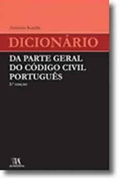 Imagem de Dicionário da Parte Geral do Código Civil Português