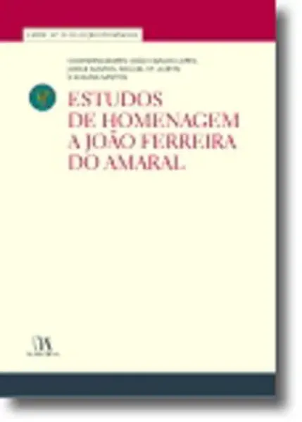 Imagem de Estudos de Homenagem a João Ferreira do Amaral