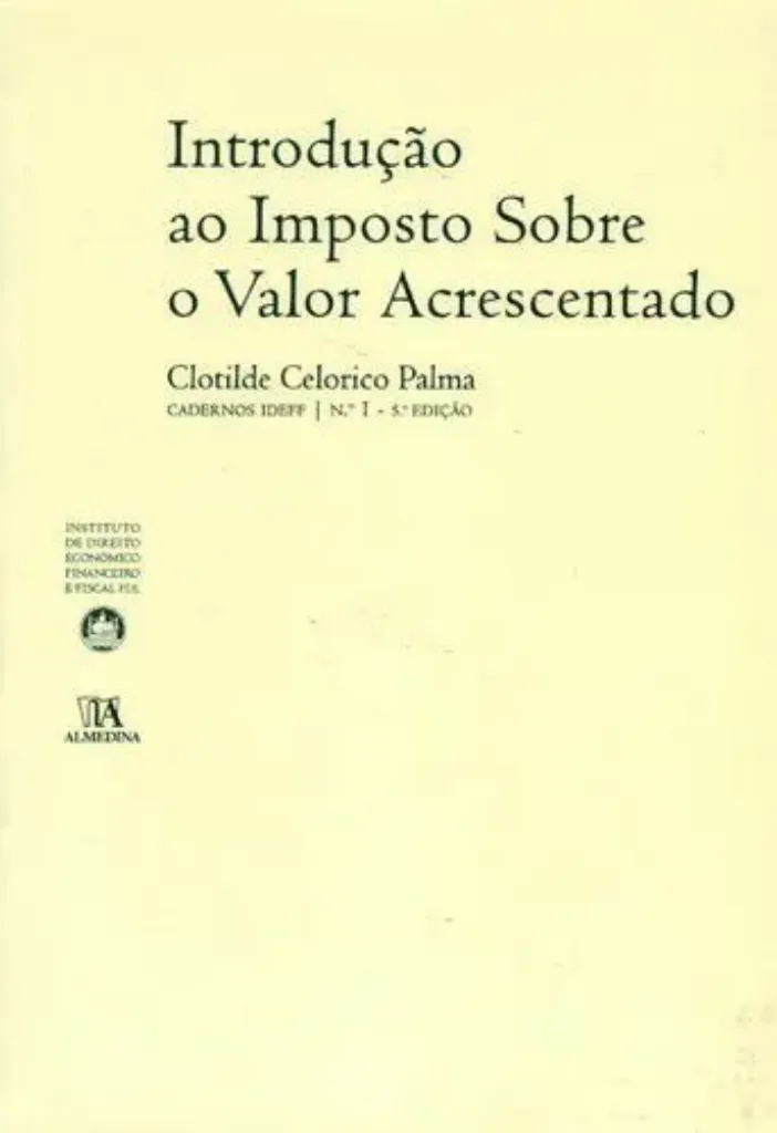 Imagem de Introdução ao Imposto Sobre o Valor Acrescentado