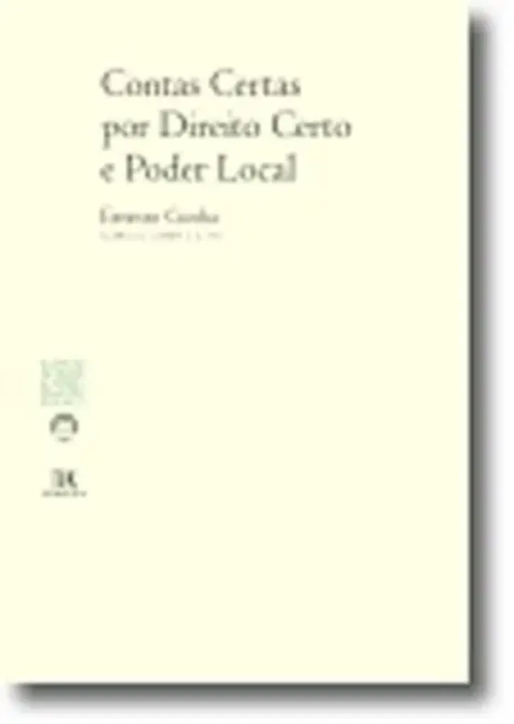 Imagem de Contas Certas por Direito Certo e Poder Local