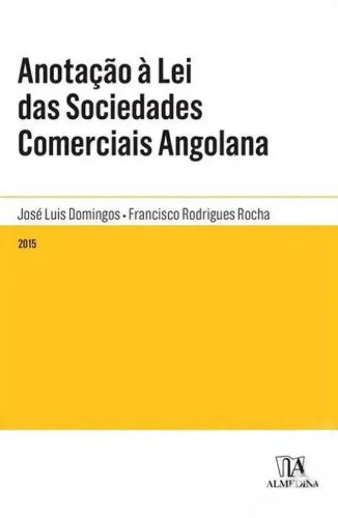 Imagem de Anotação Lei Sociedades Comerciais Angolana