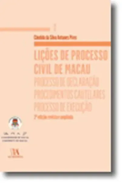 Imagem de Lições de Processo Civil de Macau