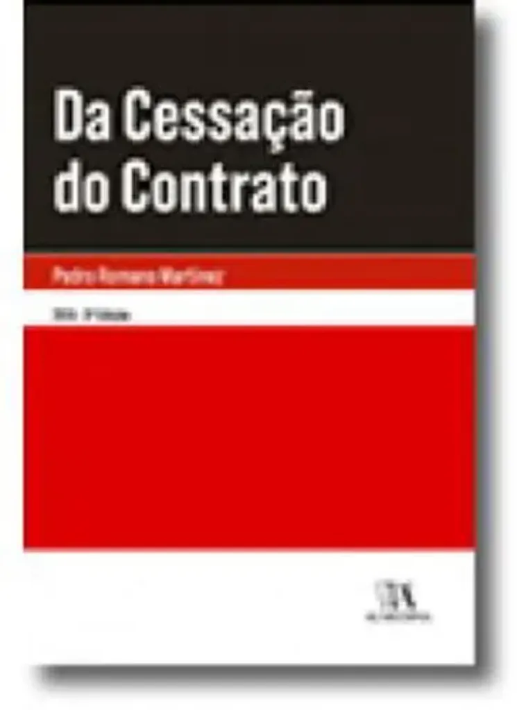 Imagem de Da Cessação do Contrato