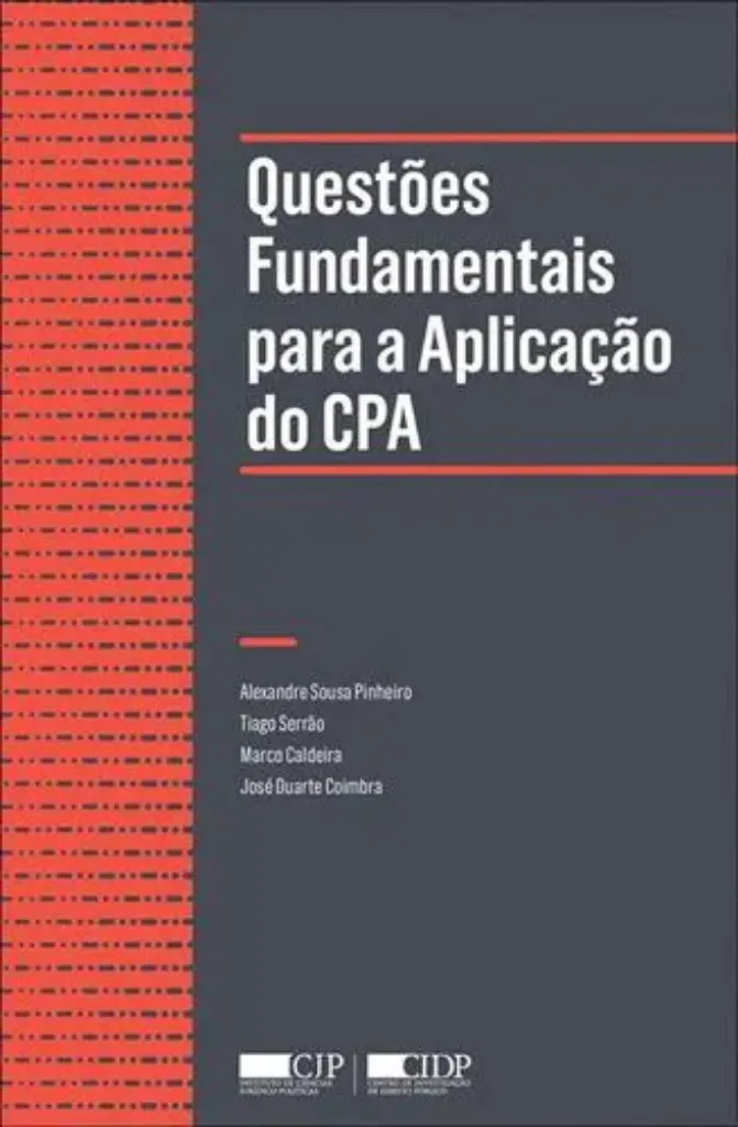 Picture of Book Questões Fundamentais para a Aplicação do CPA