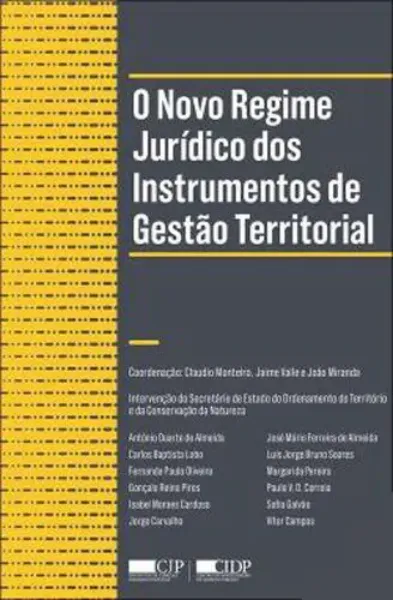 Imagem de O Novo Regime Jurídico dos Instrumentos de Gestão Territorial
