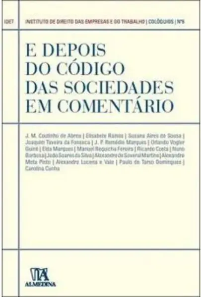 Imagem de E Depois do Código das Sociedades Comerciais