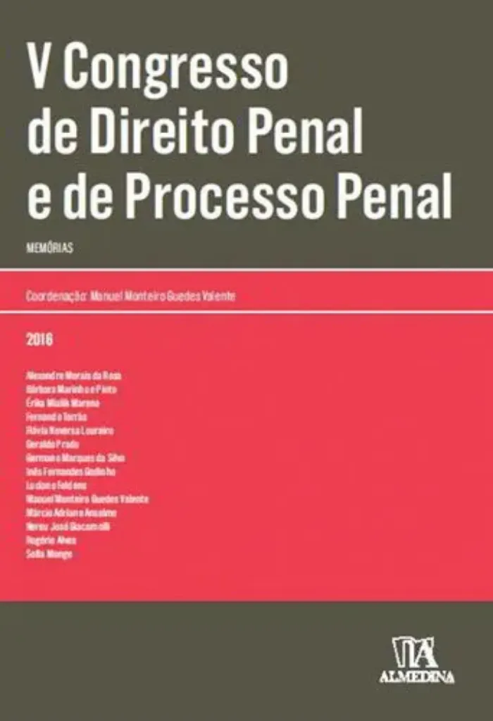 Imagem de V Congresso de Direito Penal e de Processo Penal - Memórias