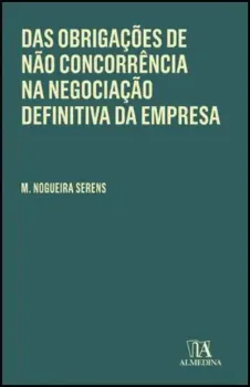 Picture of Book Das Obrigações de não Concorrência na Negociação Definitiva da Empresa