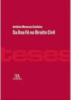 Picture of Book Da Boa Fé no Direito Civil