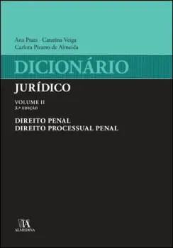Picture of Book Dicionário Jurídico - Vol. II - Direito Penal e Direito Processual Penal