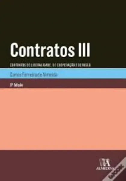 Imagem de Contratos III - Contratos de Liberalidade, de Cooperação e de Risco