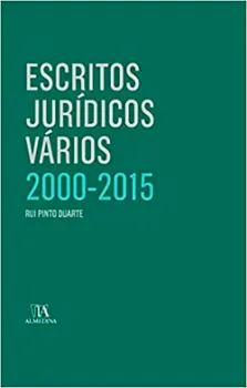 Picture of Book Escritos Jurídicos Vários 2000-2015