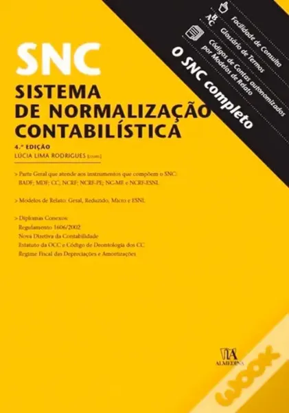 Imagem de SNC Sistema de Normalização Contabilística