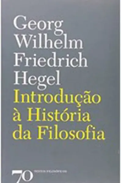 Imagem de Introdução à História da Filosofia
