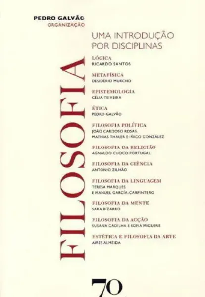Imagem de Filosofia: Uma Introdução por Disciplinas