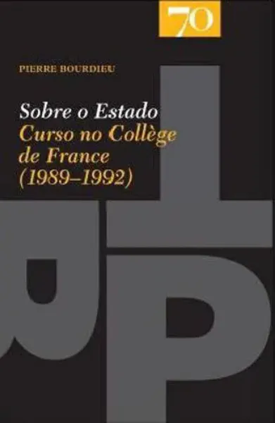 Imagem de Sobre o Estado Curso no College de France