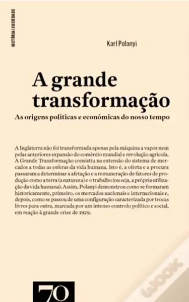 Imagem de A Grande Transformação - As Origens Políticas e Económicas do Nosso Tempo