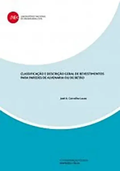 Imagem de ITE 24 - Classificação e Descrição Geral de Revestimentos para Paredes de Alvenaria ou de Betão