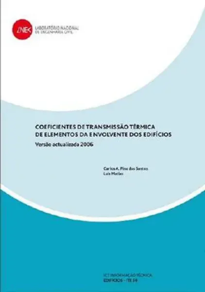 Imagem de Coeficientes Transmissão Térmica Elementos Opácos