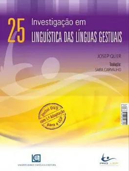 Picture of Book Investigação em Linguística das Línguas Gestuais