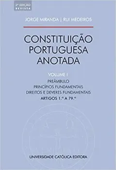 Imagem de Constituição Portuguesa Anotada Vol. 1