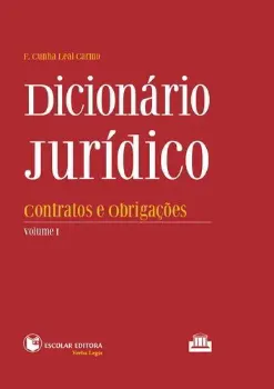 Imagem de Dicionário Jurídico - Vol. I - Contratos e Obrigações